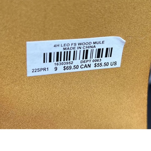 Torrid Womens Studded Platform Wood Leopard Print Mules Sz 9WW Xtra Wide Superb! - Picture 10 of 11